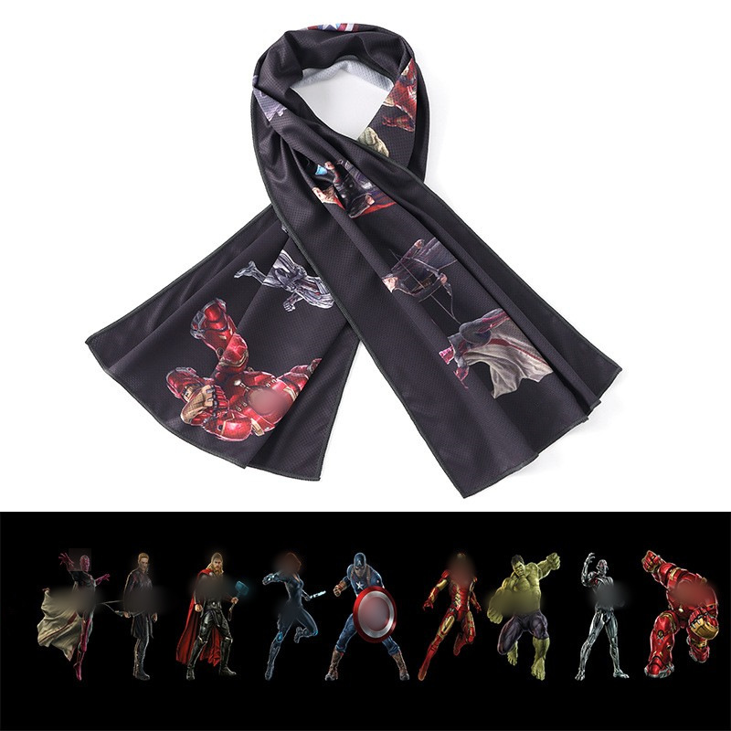 Picture of Cross-border ice cooling towel ice silk sports towel cool fitness quick-drying towel custom logo ice cooling cool towel