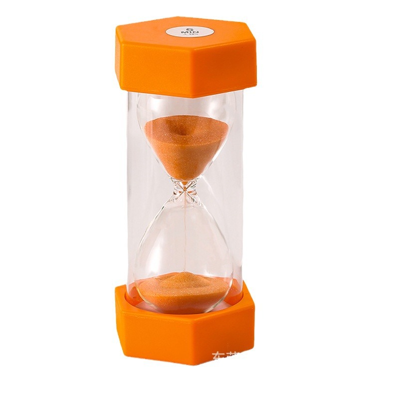 Picture of Small Hexagonal Hourglass 3/5/10/20/30/60 Minute Timer Kidsren's Back-To-School Gift Creative Bubble