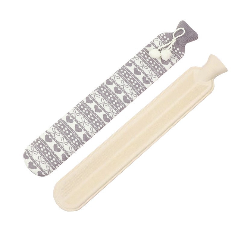 Picture of Belt hot compress warm hand water bag warm shoulder neck plush rubber hot water bag Flushing strip warm hand treasure spot wholesale