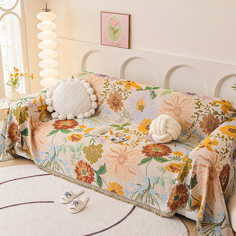 Carefully Selected Chenille Anti-Cat Scratch Sofa Cover Cloth Towel New Four-Season Universal Sofa Cover All-Inclusive Universal Sofa Cushion
