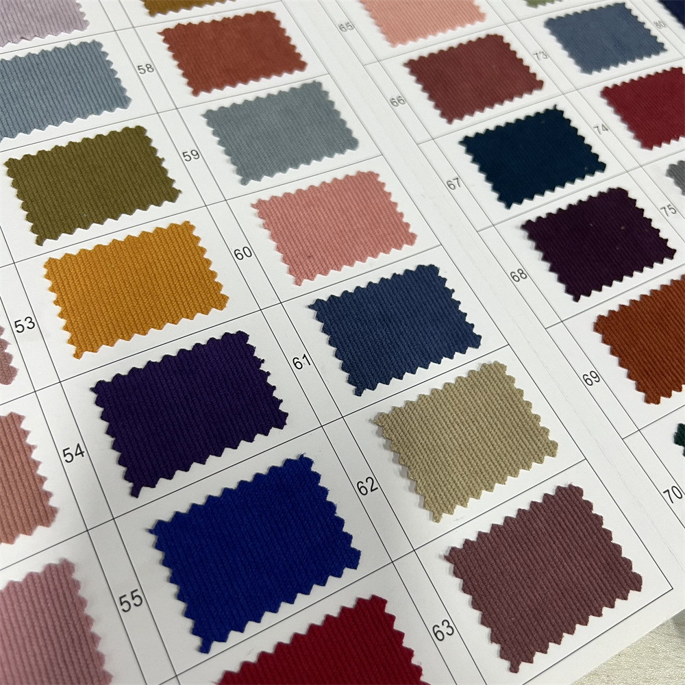 in stock 21 Pit Silk Corduroy Knitted Non-Elastic 21 Strip Fleece Clothing Toy Shoes and Hats Home Textile Strip Fleece Fabric