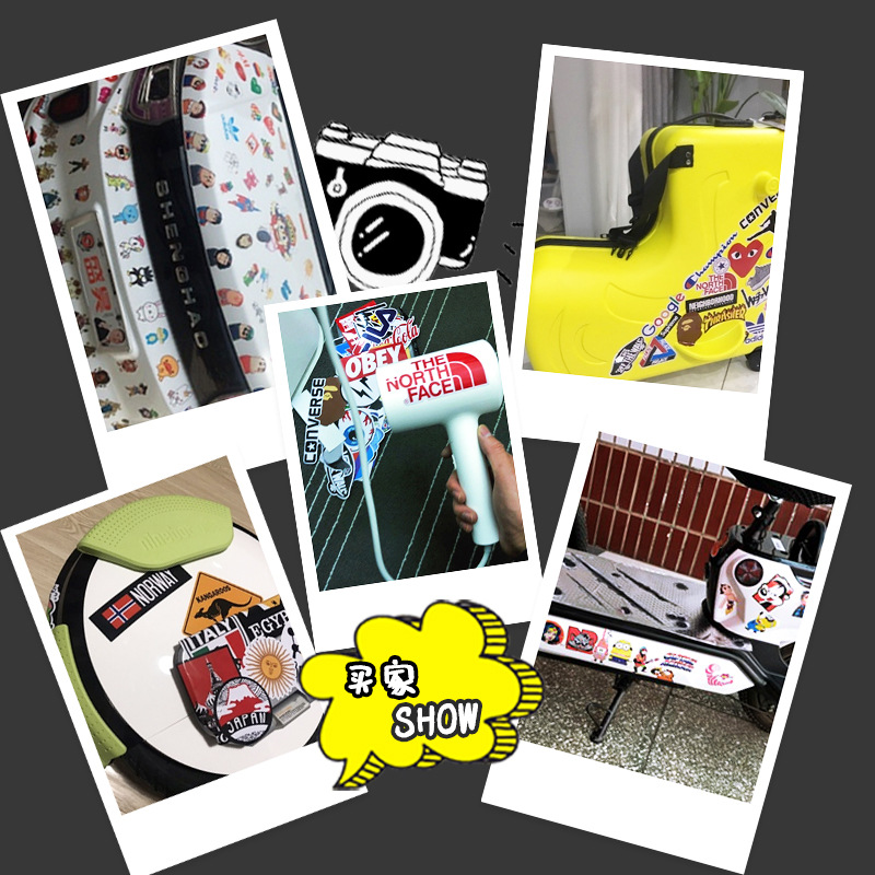 Picture of 50 cartoon cartoon dragon ball day diffuse graffiti laptop luggage car phone shell decorative stickers