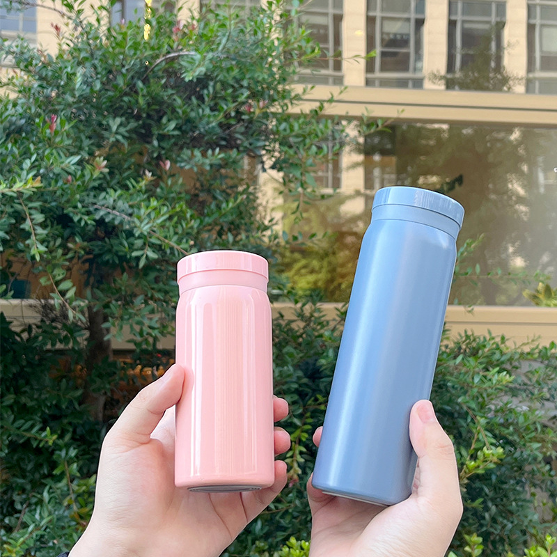 Picture of Wholesale Thermos Cups for Men and Women, High-Looking, Simple and Portable Stainless Steel Mini Water Cups, Student Outdoor Sports Thermos Cups