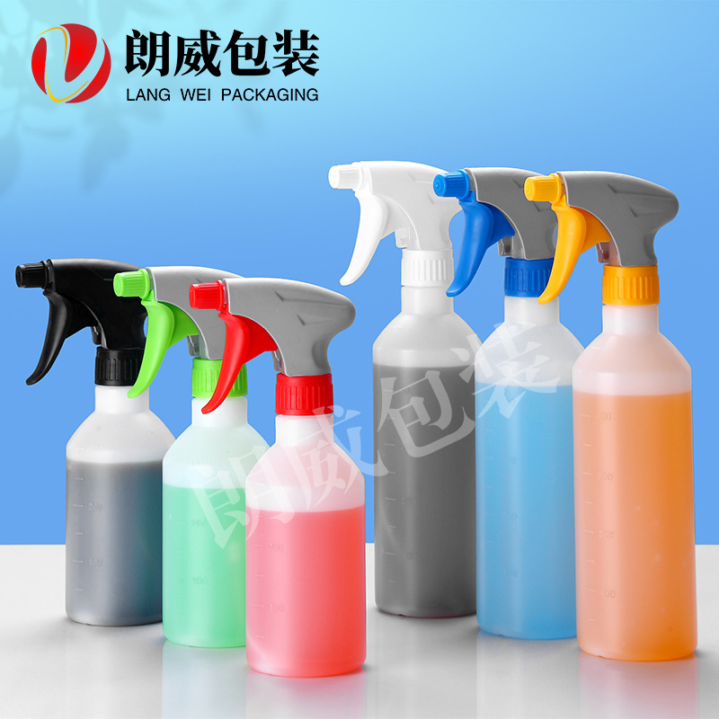 Manufacturers sell 500ml spray bottles acid and alkali resistant 300mL graduated spray bottles car beauty large capacity watering can