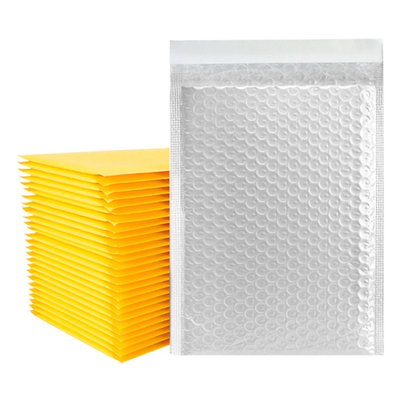 100g composite Pearlescent film Bubble Bag clothing express bag foam bag waterproof shockproof bubble envelope bag packing bag