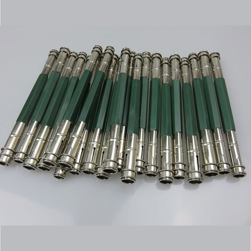 Adjustable Pencil Extender Metal Double Head Extender Color Lead Pencil Extension Rod Color Lead Extender