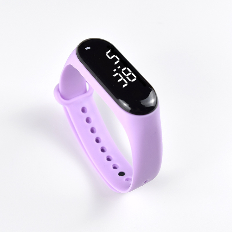 Picture of Manufacturer Simple Waterproof Led White Light Digital Watch Fashionable Student Couple Leisure Sports Touch Touch