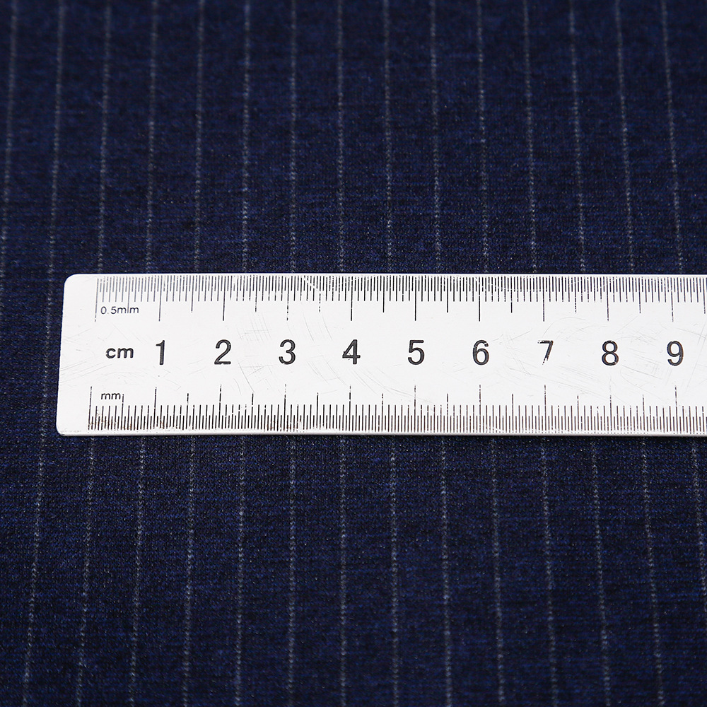 Striped Roman Cloth Knitted Cloth Men's Clothing Fabric 2024 Weft Elastic Cloth with Sample H522