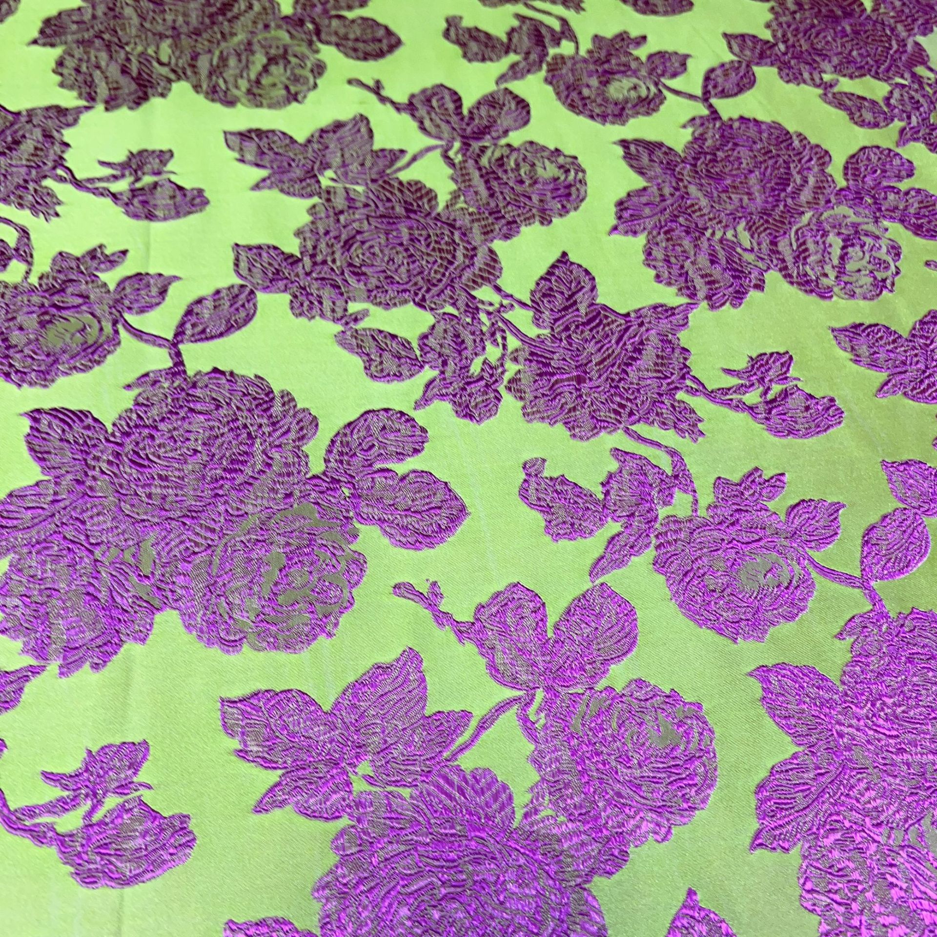 Picture of Brocade 150 rose new Chinese style cheongsam vest fabric wedding festive jacquard fabric wholesale