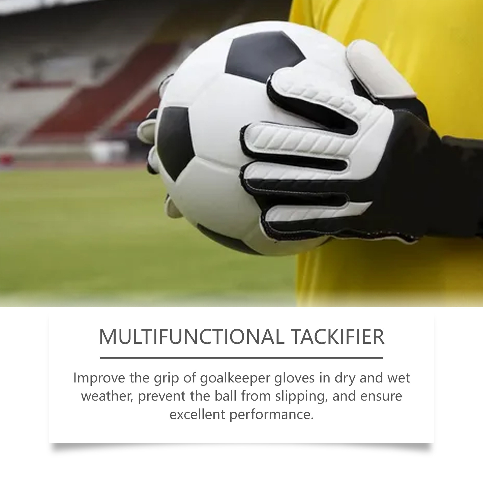 Picture of Jue Fish Goalkeeper Gloves Grip Spray Gloves Increased Tack Improved Grip Adhesive Spray