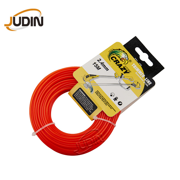 Picture of Lawn cutting rope factory Trimmer Line round 15m paper elevator lawn mower grass cutting rope brand new pure nylon