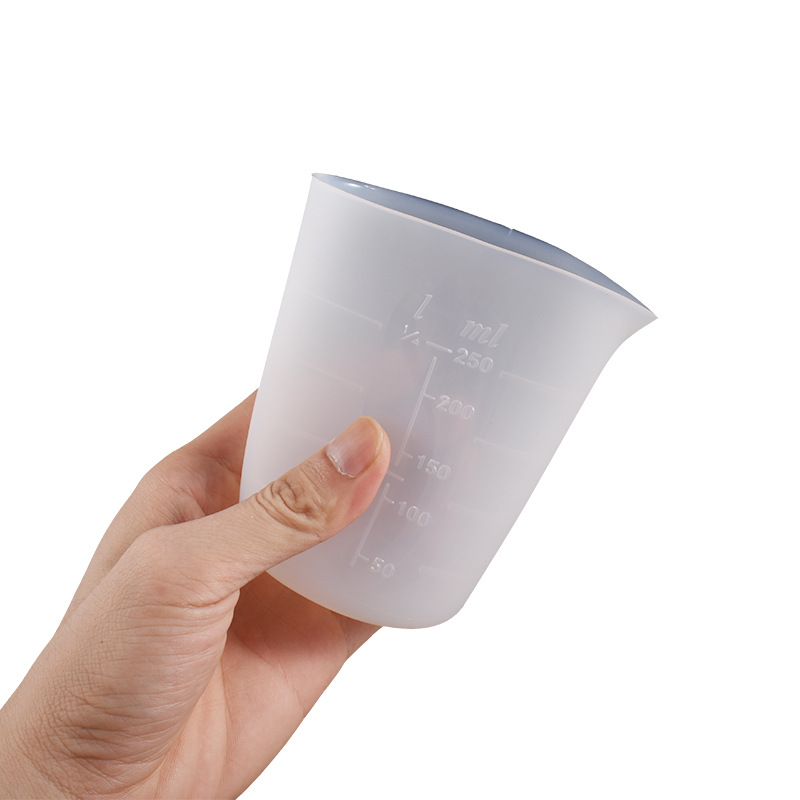Picture of diy30 50 100 250 350 450 600 1000ml Crystal dropping Silicone Measuring Cup sub-filling cup mold