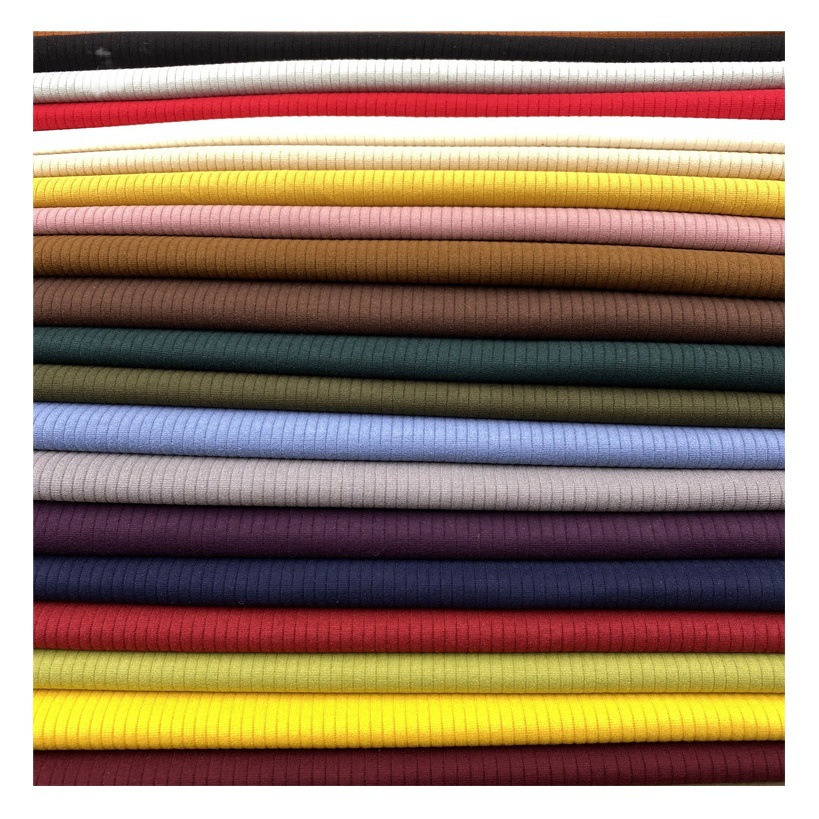 Vertical Knitted Cloth Brocade Cotton Roman Strip Cloth Casual Pants Small Leg Pants Wide Leg Fabric Fabric Label 68620