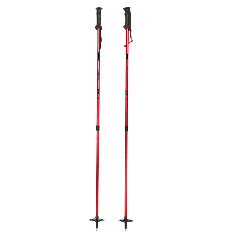 Picture of Double-Board Snowball Fight Retractable and Adjustable Multi-Functional Aluminum Alloy Cane Universal Equipment for Adults and Children Professional Ski Poles