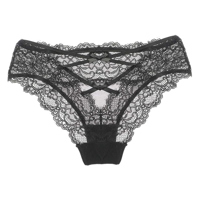 Sexy Panties Women's Perspective Briefs Large Size Women's Hip Hollow Japanese Style Lace Sexy Panties Passion