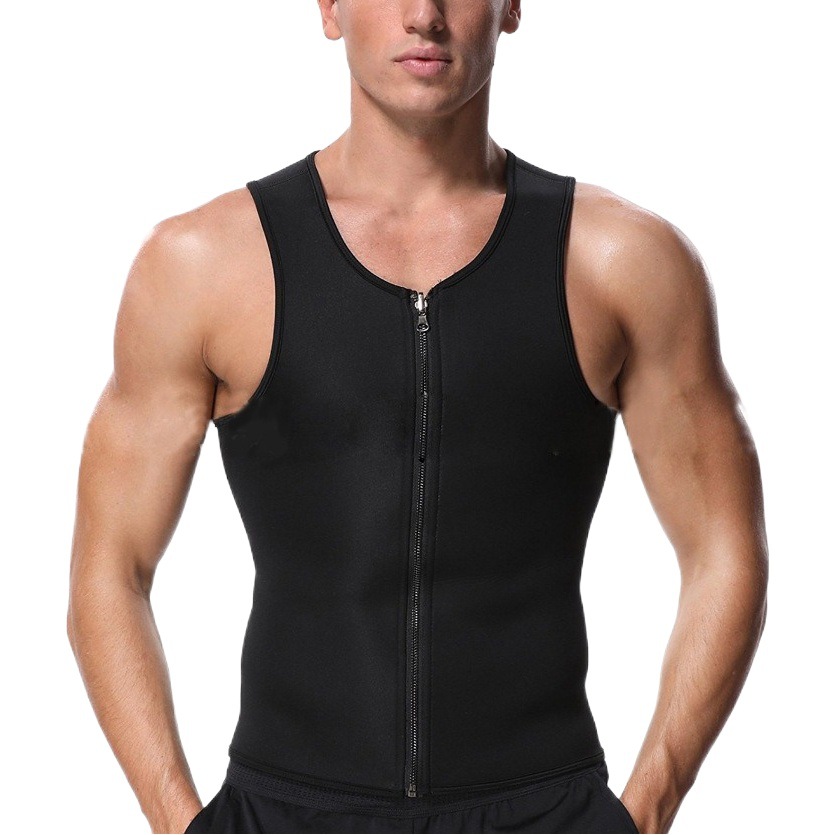 Men's Sports Fast Sweat Shaper Cross-border plus size Ultra Sweat Neoprene Sweat Back