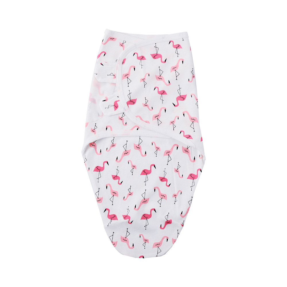 Picture of Yinmei cotton baby swaddling towel newborn anti-shock baby sleeping bag printing Four Seasons baby quilt cross-border