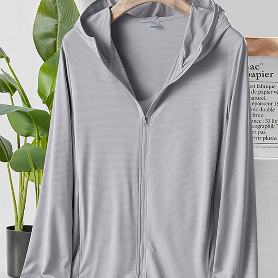 U Brand Same Style Outdoor Couple Skin Clothing for Men and Women, Non-Sun Protection, Non-Uv Protection, Ice Silk Mesh Clothing, Quick-Drying