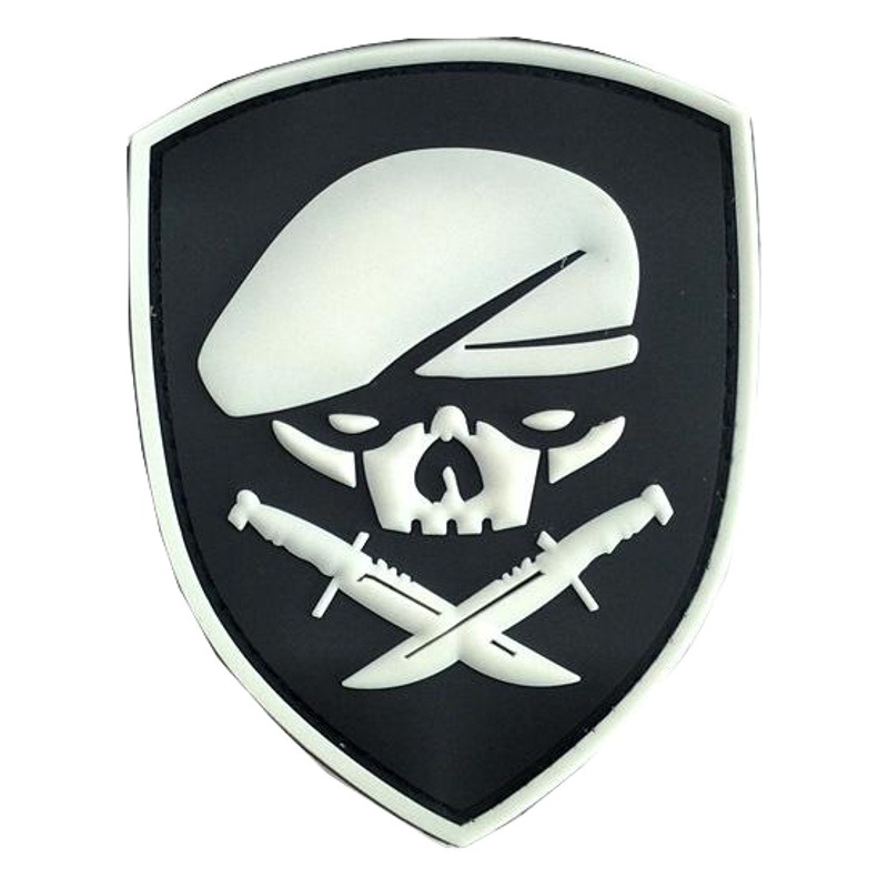 Picture of Foreign trade supply DTOM snake armband PVC 3D rubber patch eagle soft glue velcro badge backpack decoration