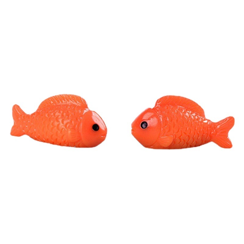 Picture of Micro-Landscape Simulation size red koi fish tank Ocean Beach landscaping resin creative decorations accessories small ornaments