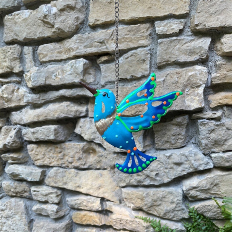 Picture of Metal Hummingbird Garden Decor Metal Hummingbird home Garden decoration Mother's Day gift