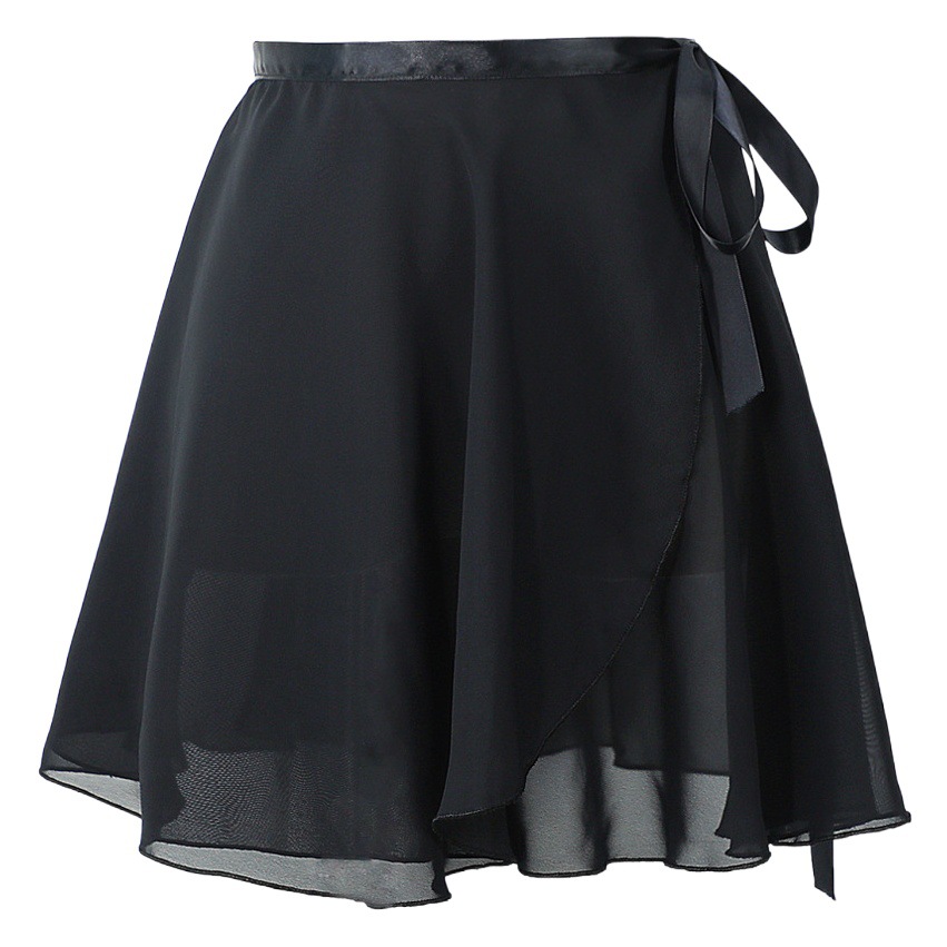 girls women ballet wrap skirt