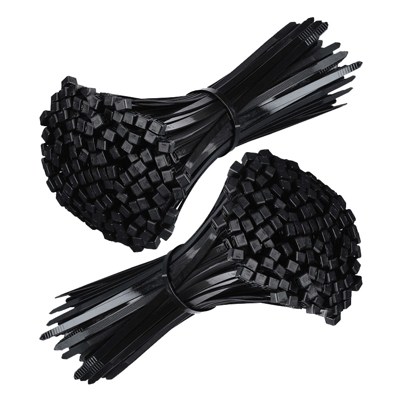Self-locking cable tie white and black plastic cable tie 3*80*120*150*200 cable tie nylon