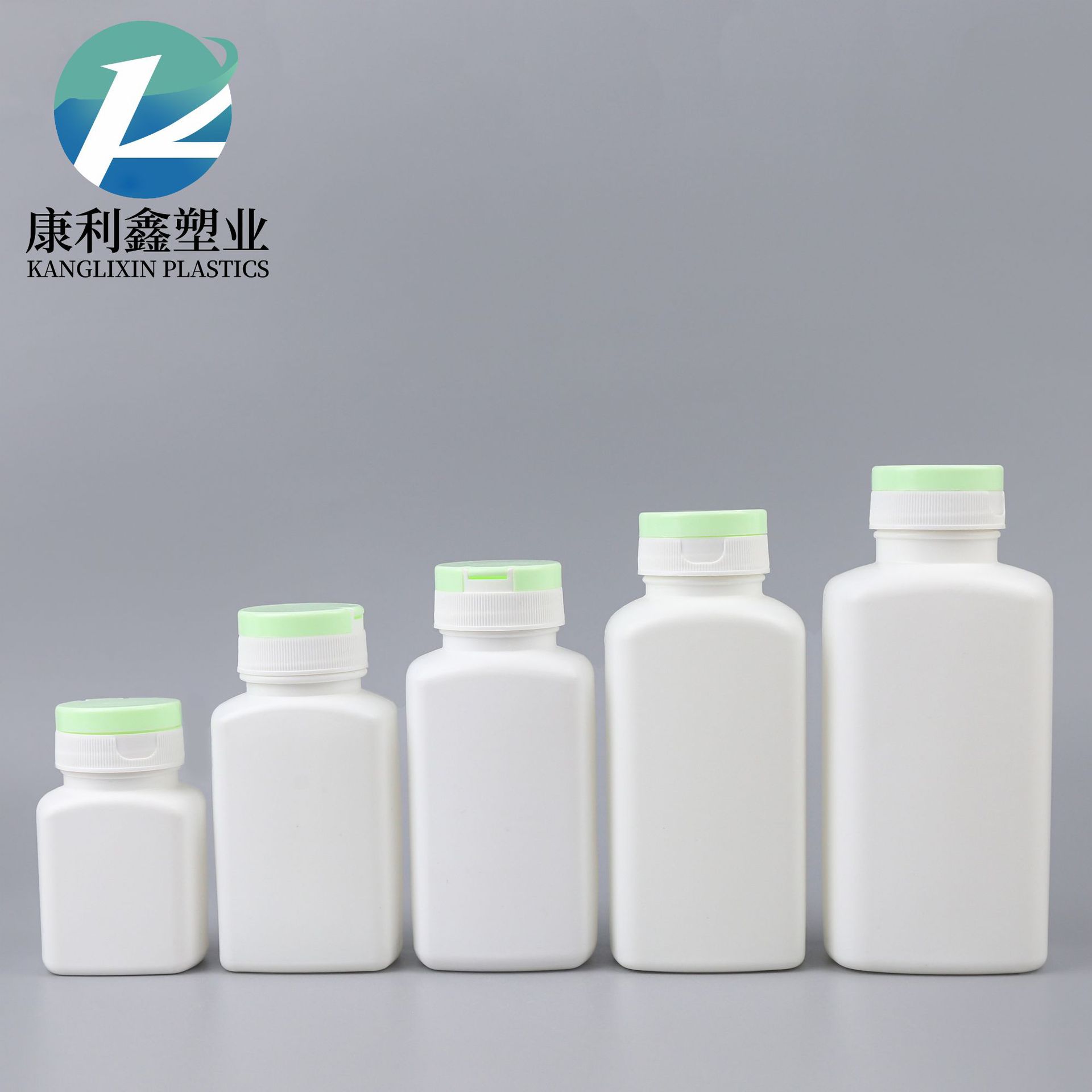 Factory supply plastic VC bottle flip Amway bottle 90 120 150 190 250 325ml flat square bottle