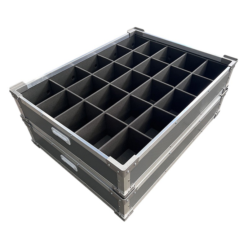 Preferred Hollow Board Turnover Boxes, Warehouse Hollow Board Frame Boxes, Stacking Corner Boxes, Metal Nylon Logistics Boxes