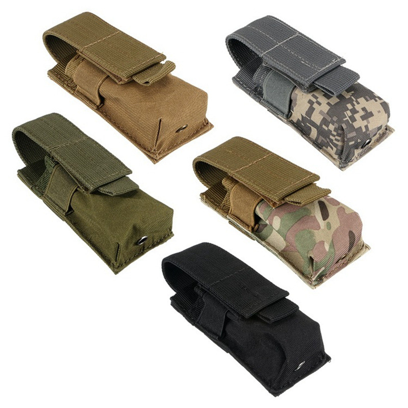Picture of Outdoor Flashlight Bag M5 Flashlight Bag Small Single Edc Tool Bag Molle Accessory Bag Sports Waist Bag