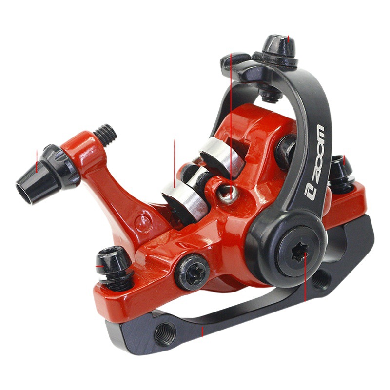 ZOOM double-action disc brake mountain electric bicycle cable pull disc brake DB680 double-action double-adjustment disc brake clamp