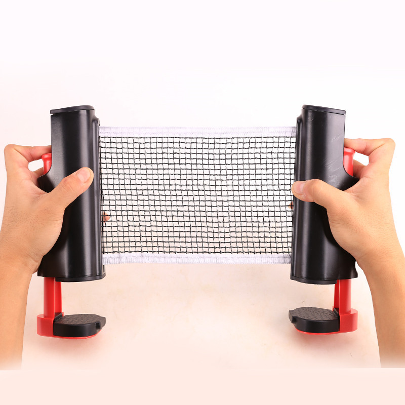 Picture of Wholesale color boxed table tennis net portable net telescopic net 2 m free telescopic table tennis competition