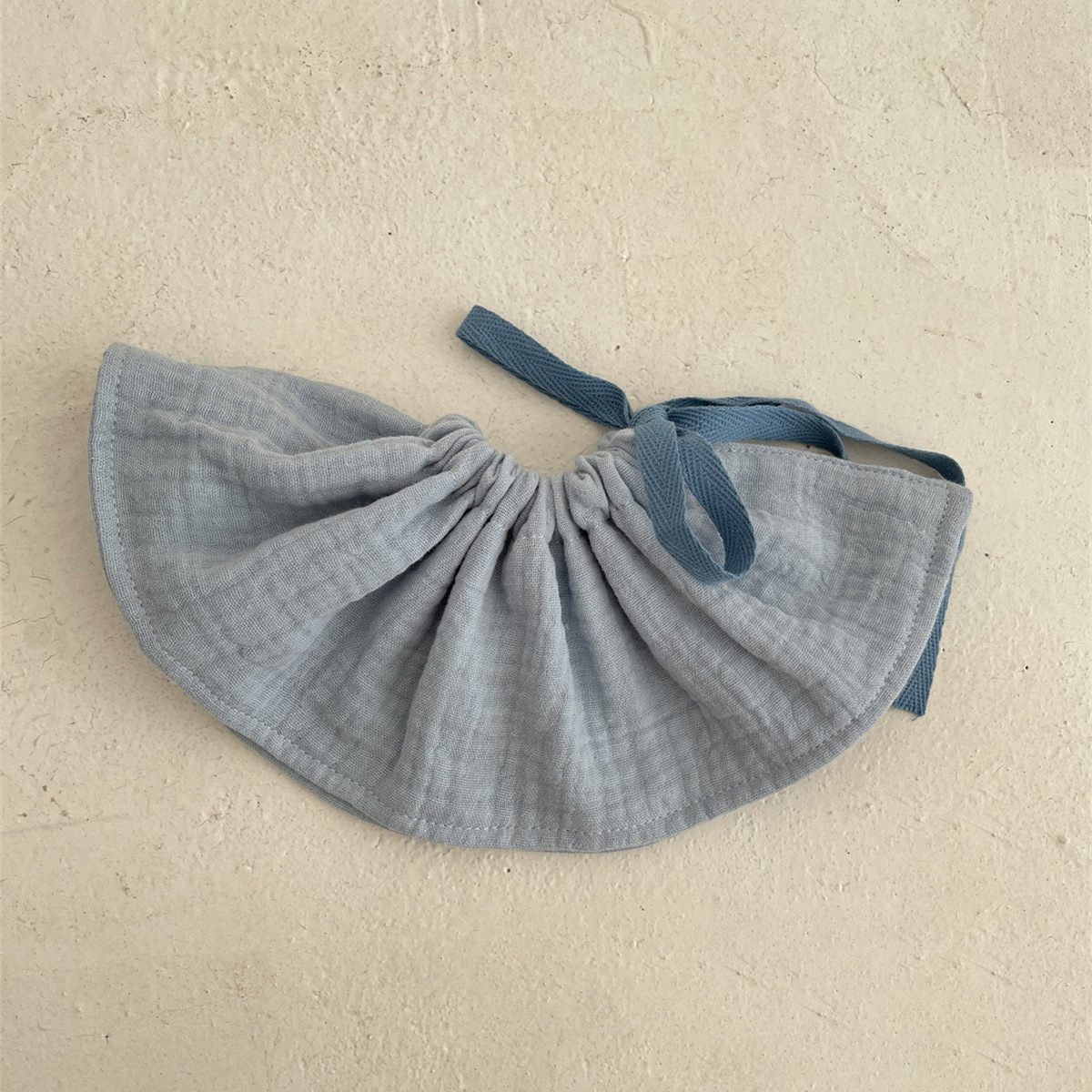 Picture of Newborn baby 4 layers cotton yarn saliva towel gauze bib tether baby saliva towel anti-spitting bib