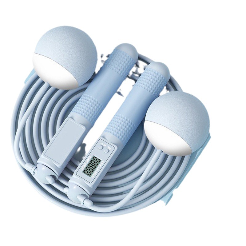 Adult Dual-Purpose Skipping Rope, Intelligent Counting Wire Rope, Sporting Goods, Household Cordless Sports Weight-Bearing Skipping Rope, Customized