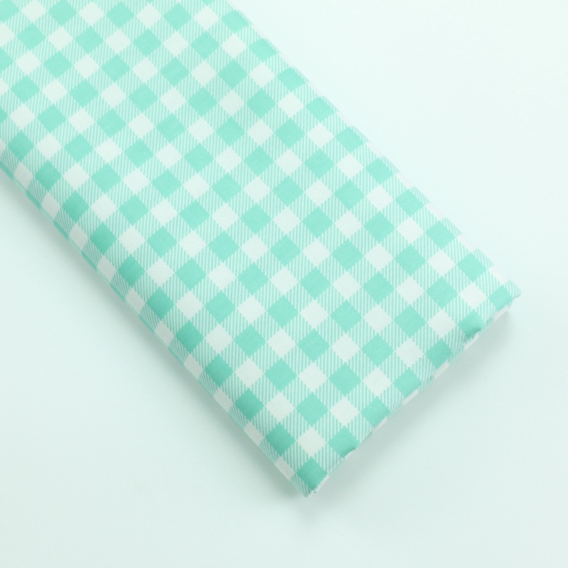 Picture of 8mm Color Plaid Cotton Printed Fabric Cotton Twill Fabric Home Textile Bedding Wrap Cotton Fabric