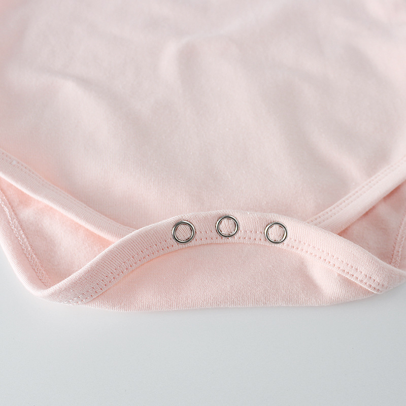 Picture of Ins 2025 Spring New Product Girls Baby Lace Collar Bag Fart Baby Cotton Long-Sleeved One-Piece Rompers