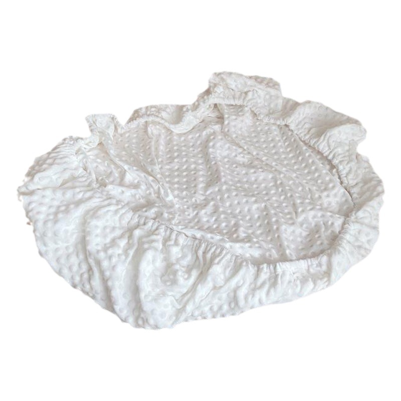 Daifa Crib Bean Velvet Comfort Bed Hat Children's Stitching Mattress Cover Bedspread Baby Maternal and Infant Bedding