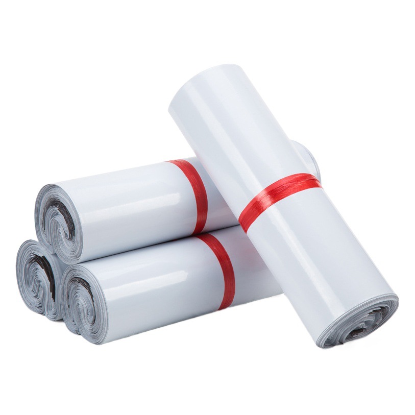 Insight Packaging New Material White Thickened Express Bag E-Commerce Bulk Express Bag Wholesale Waterproof Bag