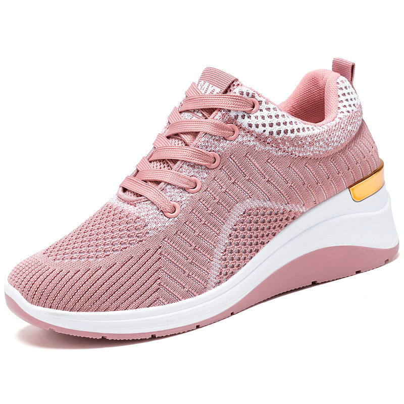 Picture of Women's Shoes, New Autumn Models, Foreign Trade Women's Shoes Wholesale, Height-Increasing Shoes, Trendy Shoes, Breathable Thick-Soled Sneakers for Women