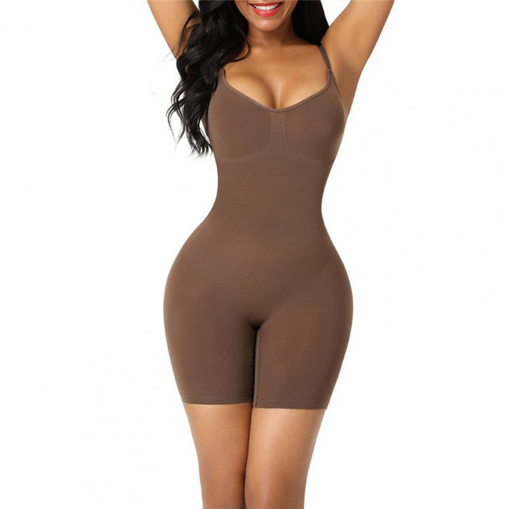 Picture of European and American Cross-border plus size Hip Lifting Seamless Body Shaping Clothes Women's Full Body Sling Abdomen Tinting Body Underwear