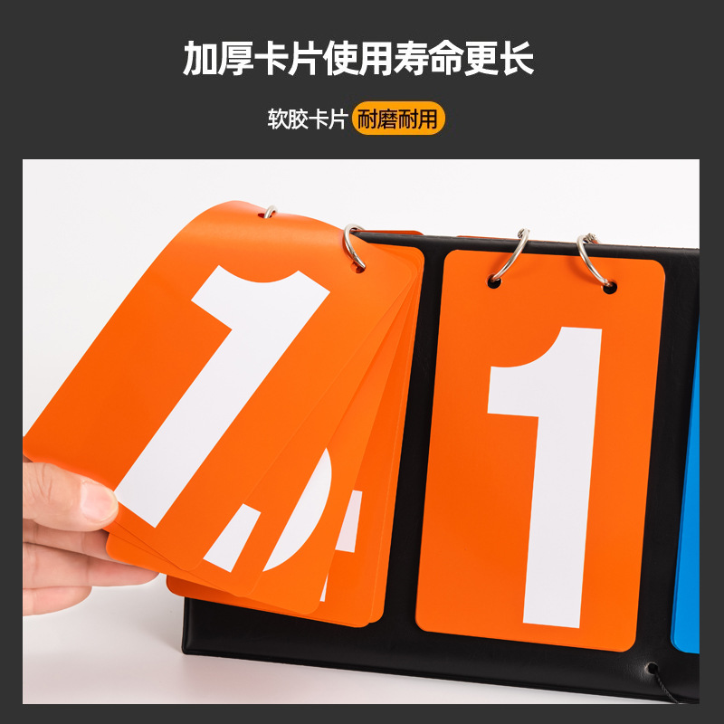 Picture of Portable Four-Digit Basketball Scoreboard Billiards Three-Digit Football Table Tennis Scorer Two-Digit Scoreboard