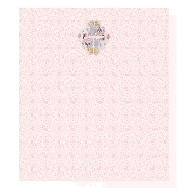 Flower companion shadow mother's day flower wrapping paper new Chinese embroidery cloud shoulder paper bouquet wrapping paper material wholesale