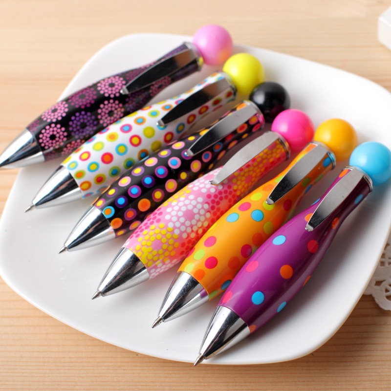 Short Twisted Bowling Fat Ballpoint Pen Wholesale Primary School Gift Ballpoint Pen