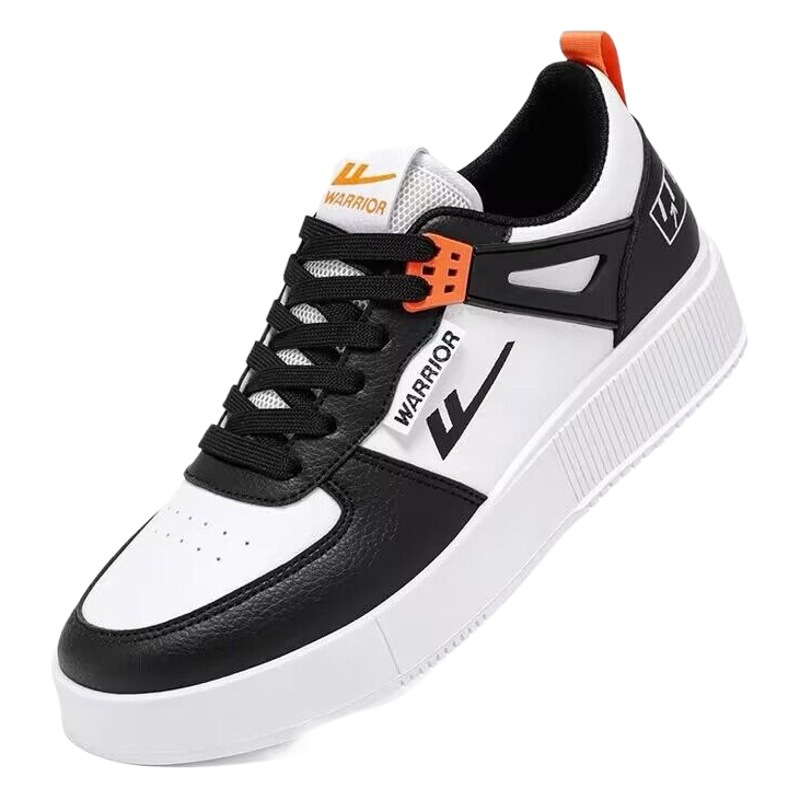 Warrior sneakers men's 2024 spring new breathable casual shoes couple flat shoes trendy wear-resistant sneaker size 45