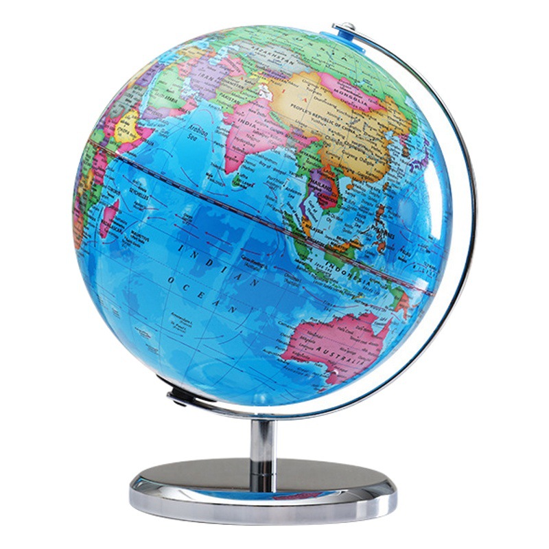 Tianyu 20cm Export Globe Factory Genuine Geography Teaching Luminous Ornaments 32cm English Globe Cross-Border
