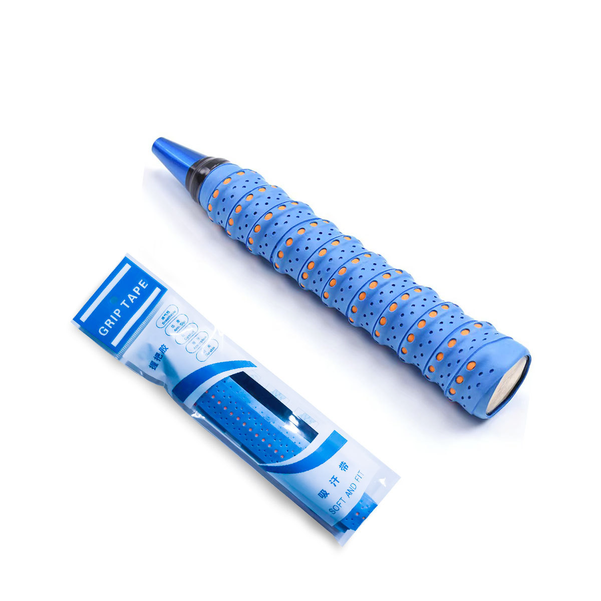 Picture of Two-Color Badminton Racket Glue, Non-Slip Keel Sweat-Absorbent Band, Tennis Racket Bicycle Handlebar, High-Looking and Comfortable Hand Glue