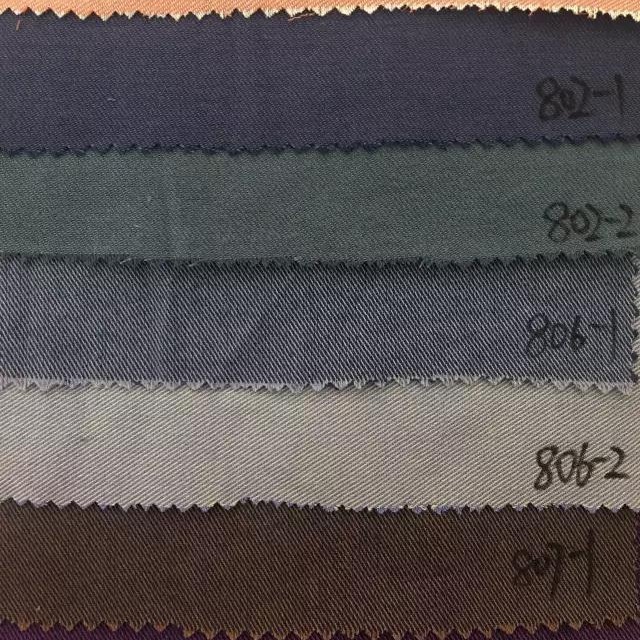 21*32 yarn-dyed thickened cotton fabric plain cotton fabric bedding quilt cover twill woven fabric