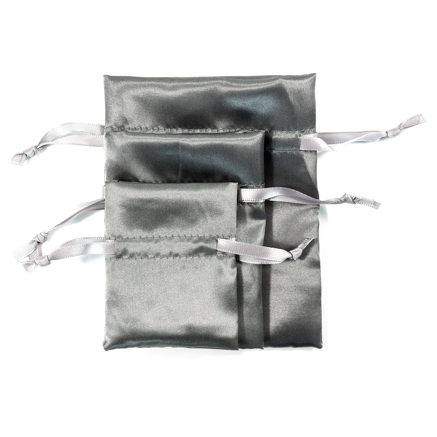 Picture of Factory direct satin bunched drawstring bag satin bunched cloth bag jewelry storage bag small objects dustproof jewelry bag