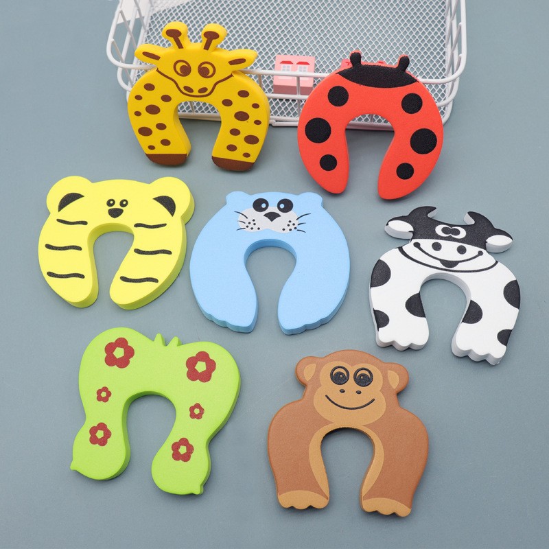 Buffer Door Card Anti-Collision and Anti-Pinch Eva Stamping Building Block Toys Colorfulful Foam Gasket Special-Shaped Toys