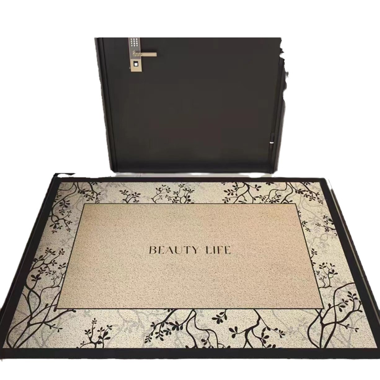 Picture of Silk ring floor mat entrance door entrance floor mat entrance floor mat carpet entrance entrance household anti-slip mat